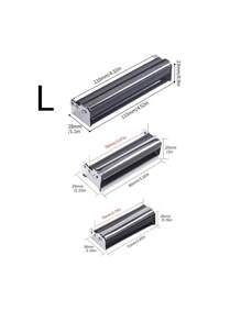 1PC Manual Stainless Steel Cigarette Roller, 70-110mm Cigarette Rolling Machine, Handheld Tobacco Smoking Roller Tool,No Electric Needed,Hand Rolled Cigarette Holder,For Cigarette Making Accessory