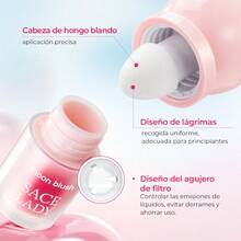 Sace Lady Rubor Líquido Serum Waterproof Maquillaje Multifun 02+Acne Patch - 02 - Ver 4