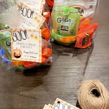 10 buah Label Hadiah Halloween, Hadiah Halloween untuk Wanita, Label Halloween - MultiWarna - View 4