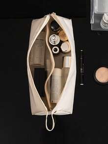 1 Piece Of Fabric Hair Dryer Storage Bag, Beauty Tool Storage Bag, Travel Luggage Storage Bag, Supersonic Hair Dryer Protective Cover, Airbag Stylist, Can Also Be Used For Organizing, Storing, And Organizing Cosmetics, Data Cables, Hair Clips, Beauty Tools, Makeup Pens, And Other Items - Multicolor - View 1