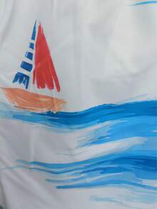 Men's 3D Hawaii Beach Shorts, Summer - Multicolor - View 9