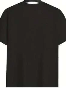 Men T-Shirts - 黑色 - 查看 2