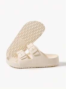 1 Pair Girls Comfortable Fashion Casual Lightweight Breathable Indoor Home Foam Slippers, Suitable For Summer