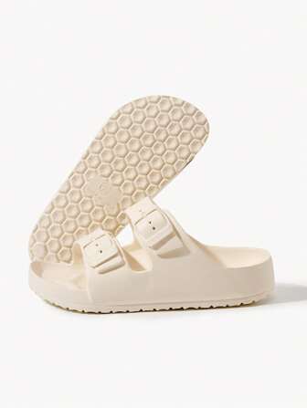 1 Pair Girls Comfortable Fashion Casual Lightweight Breathable Indoor Home Foam Slippers, Suitable For Summer