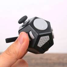 1 件 减压玩具 成人 缓解压力 缓解焦虑 注意力集中 塑料游戏 缓解压力 减压玩具 - 彩色 - 查看 6