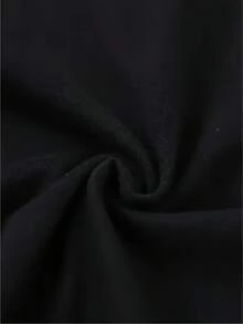 Camiseta gráfica vintage ASAP Rocky - 2025 Nueva camiseta de algodón pesado de 230g con estampado geométrico, ajuste regular de manga corta y cuello redondo, mercancía de concierto de hip hop para hombres, camiseta de hip hop, ropa casual, camiseta de patrón audaz, tela transpirable - Negro - Ver 5