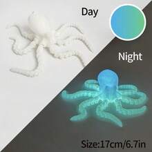 1pc 3D Printed Octopus Decor For Home & Office Desk, Oceanic Animal Desktop Ornament, Christmas, Easter3d Printed, Octopus, 3d Printed Animals, 3d Printed, Octopus, 3d Printed Animals,3d Printed,Octopus,3d Printed Animals,Octopus,3d Printed,3d Printed Animals