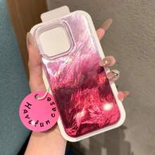 Funda de alta gama con diseño de glaciar. Compatible con phone 14/15, 11, 12, 12 Pro, 13, 13 Pro, 14, 14 Pro, 14 Plus y 15. 15 Pro, 15 Plus, 15 Pro, 16, 16 Pro, 16 Plus, 16 Pro - Rosa Pálido - Ver 5