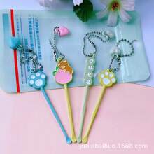 1PC,Cat Paw Ear Pick - Cute Mini Ear Cleaner Tool, Portable Ear Wax Remover  Cat Paw Ear Cleaner - Mini Portable Ear Pick For Gentle Wax Removal - 銀色 - 查看 3