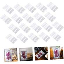 QY 50pcs Selfsealing Dried Fruit Storage Bags Food Packaging For Nuts Grains And Tea Transparent Design For Easy Visibility 2216 - TransparentSilver - View 3