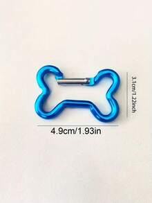 4pcs Aluminum Snap Hook Carabiner Bone Shaped Ring Key Chain Clip Keychain Hiking Camp Outdoor Hooks,Colorful Outdoor Keychain,Bone -Shaped Aluminum Carabiners, Heavy Duty Spring Hook Keychain Clips, Lightweight & Mixed Colors, Ideal For Camping, Fishing, Pet Leashes, And Securing Indoor/Outdoor Gear, Camping Accessories