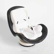 Auto Lüftungsclip Dekoration, kompatibel mit Labubu, Puppenautositz Puppenhaus Zubehör mit Gurt Puppenzubehör