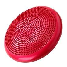 Profesjonalna poduszka powietrzna do ćwiczeń jogi, mata do ćwiczeń równowagi, poduszka do masażu na siedzenie do jogi, poduszka dmuchana, stabilny dysk równowagi, przedni dysk równowagi, kołysząca się poduszka na siedzenie, kołyszący się dysk równowagi, piłka do masażu kostek, antypoślizgowa/gruba/piłka równowagi, miękka mata do jogi, poduszka na siedzenie do biura (kolor pompki losowy), akcesoria do domowej siłowni jogi, unisex, łatwe przechowywanie - Wielokolorowe - Zobacz 16