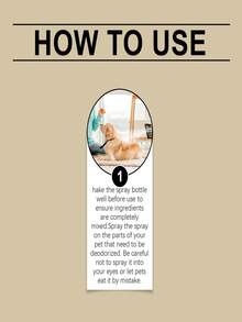 100ml椰子宠物除臭喷雾室内清新环境喷猫狗清洁除臭，解决家居异味问题，让您的生活环境回归自然清新，享受舒适愉悦的居家生活。可强力去除宠物活动区域的异味