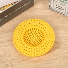 3/1pc Kitchen Sink Strainers | Hair & Food Catcher, Essential Drain Protection Baskets In Light Green & Blue, Durable Plastic Mesh For Home Use - Multicolor - View 13