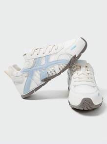 MASKERT 女士多功能时尚休闲鞋平底鞋网面穿孔休闲鞋日常搭配休闲鞋透气舒适