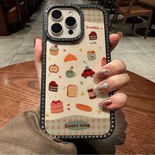 Funda para teléfono 1PC Teléfono Bling de Doble Cara, Parte Trasera Dura Suave a Prueba de Golpes, Multicapa, TPU + PC, Compatible con 16/15/14/13/12/11 Pro/Plus - transparente - Ver 5