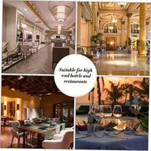 QY PRETYZOOM Stainless Steel Tablecloth Clips Taoge Table Cloth Holders Easy Install Fixator For Indoor Outdoor Use 2216 - as pic - View 7