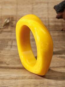 1 件女士多巴胺树脂手链，优雅独特的手链配饰 - 手鐲 - 查看 13