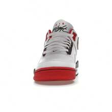 Nike Flight Legacy High-Top Retro Basketball Shoes, Red & White, Unisex
