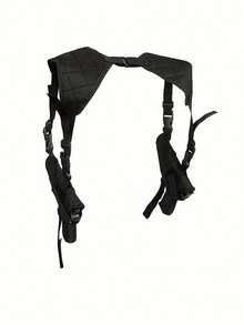 隐蔽战术腋下枪套，适用于多种枪型，枪支爱好者和角色扮演爱好者的必备品，采用帆布材质