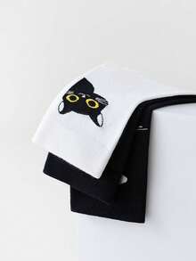 3双韩式趣味个性简约疯狂设计中筒袜