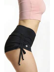 Nastya Nass Women's Swim Shorts High Waisted Bathing Suit Bottoms Swimsuit Shorts Bikini Board Shorts Beach SwimwearA Valentine's Day ZUKA - Sunny Ani - View 5