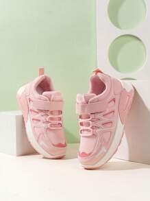 儿童防滑网面PU运动鞋 | 透气轻便撞色运动鞋 | 适合男孩女孩健身、上学、跑步（尺码偏小）