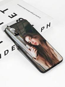 غطاء هاتف مثقب مطبوع بصورة ذات معنى مخصص، مناسب لهواتف S50 #5G، G85، G54 #5G، EDGE50 ULTRA، G75، G86، Edge60، وغيرها. رائع كهدية لأصدقاء وعائلة - الأسود - مشاهدة 2
