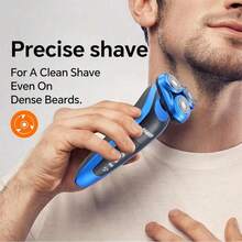 Three-Blade Multi-Function Shaving Knife Body Wash TYPE-C Charging