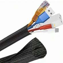 غطاء واق من السلك لخطوط البيانات والكابلات, مقاوم للدرجات الحرارة المرتفعة والمنخفضة, سهل الاستخدام