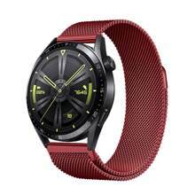 Pulseira de Alça Milanese de 22 mm Compatível com Samsung Galaxy Watch 6/5/4 44mm/40mm, Samsung Galaxy Watch 3, Amazfit, GT 2/3/4 46mm/2e