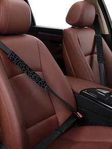 Set di 6 pezzi con decorazioni per auto, inclusi coprivolante, imbottitura per bracciolo, imbottitura per spalla, tappetino per portabicchieri per la decorazione degli interni