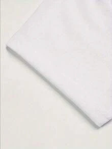 Funny Game Day Baseball Sister I'm Just Here For The Snack Novelty Aesthetic Graphic Kid T-Shirt Fashion Kid T Shirts Fashion Tees Tops For Kid100 - 白色 - 查看 5