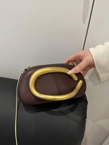 黑色 PU 皮革手拿包 - 情人节的理想之选，舒适时尚，时尚手提包，个性化礼品之选，2025 年配饰，适合所有场合的时尚风格，价格实惠，尽享奢华体验