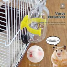 Jaula Premium Para Hámster,Jaula De Hámster De 4 Pisos Con Tobogán Y Hervidor De Agua Blue/marrón,23*17*44cm,Un parque infantil para animales pequeños, fácil de limpiar, resistente y duradero,Portátil y conveniente, la jaula para mascotas es pequeña y exquisita, bien ventilada, fácil de llevar a su mascota al hospital/juego al aire libre. Todo el dispositivo es muy ligero y se puede llevar fácilmente en viajes al aire libre, ya sea en paseos o excursiones. Pintura sin plomo, por lo que no es tóxica para los hámsters. - azul - Ver 12