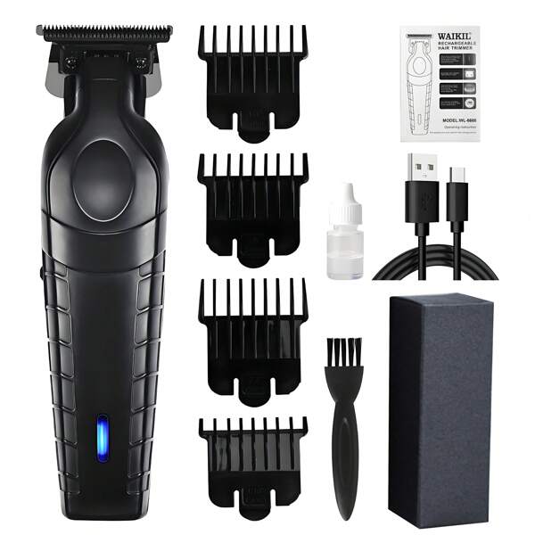 Professioneller Haarschneider für Männer, USB wiederaufladbar Persönlicher Haartrimmer, 1500mAh Lithium-Batterie, 180 Minuten Laufzeit, geeignet für Zuhause und Salon Benutzung