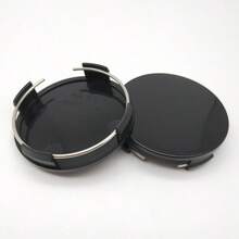 Universal Car Wheel Centre Hub Cover Center Alloy Rims Cap Black - one-size - View 8