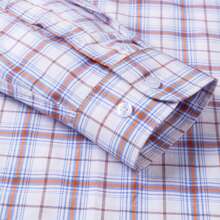 Men's Plaid Shirt Long Sleeve Cotton Plaid Shirt Formal Wear Fashionable Thin Soft Classic Basic Casual Men's Wear