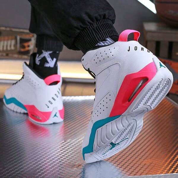 Nike Men's Basketball Shoes New Summer Sports Shoes JORDAN AJ6 Simple Version Air Cushion Shock Absorbing Casual Shoes