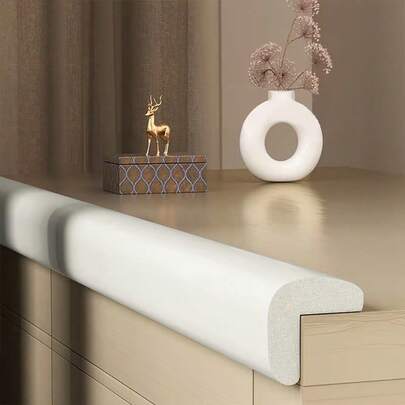 2m Baby Corner Guards, Infant Table Edge Cushion, Crib Edge Protector, Foam Bumper Strips