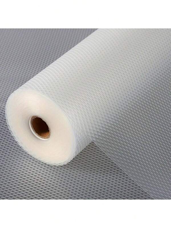 1 Rotolo - Rivestimento Premium Impermeabile Antiscivolo In Vinile Con Texture In EVA A Punta Di Trapano - Perfetto Per Armadi Da Cucina, Scrivanie, Frigoriferi, Armadi E Portascarpe - Senza Colla, Durevole E Facile Da Pulire, Fodera Per Ripiani