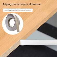 1 件 10 米/393.7 英寸封边带、贴纸自粘装饰、家具桌柜板封边带木纹、灵活耐用的家具修复封边、封边带、剥离胶带、粘性金属封边贴面、柔性条状造型、自粘木纹边缘、封边带装饰胶带用于家具柜门和墙壁、维修方便 - 彩色 - 查看 10