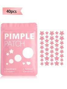 2160 pezzi Toppe a forma di stella, toppe rotonde, copertura per il viso - senza profumo, senza parabeni, unisex adulto, compatibile con tutti i tipi di pelle, senza profumo, senza alcool, senza componenti inclusi, delicato e non irritante, utilizzato per decorazione facciale, copertura di acne e imperfezioni con adesivi a disegni carini, adesivi a fumetti divertenti, mini adesivi impermeabili e anti-sudore, adatti per feste, uffici e altre occasioni con adesivi carini