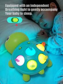 Quderbel Baby Krabbel-Spielzeug, allradgetriebenes elektrisches Spielzeug zur Förderung des Krabbelverhaltens für Neugeborene von 0-3 Jahren, Krabbel-Training und intelligente Bildung