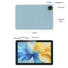 Android 13 Tablet, 10-Inch Tablet Equipped With A Quad-Core Processor, 2GB RAM, 32GB ROM With 512GB Expansion, 1280x800 High-Definition Touch Screen, GPS, WiFi, Camera, 6000mAh Battery. Tablet (Blue) - 黑色 - 查看 5