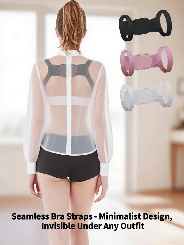 Corrector de postura para hombres y mujeres, corrector de postura de espalda para mujeres, enderezador de espalda, soporte cómodo para la parte superior y la espalda, corrector de postura ajustable para la espalda, los hombros, la clavícula y el cuello
