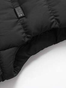 Veste chauffante casual pour hommes de couleur unie avec chauffage à double zone, vêtement d'extérieur chaud pour l'hiver