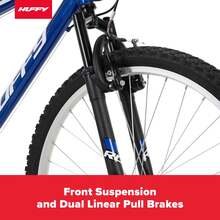 26" Rock Creek Mountain Bike, Fits Riders 5'0"+, Blue, Adult, Men's Paired With A 3-Piece Steel Crank For Superior Riding Performance. - Blue - View 8