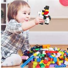 1000pcs Classic Building Blocks, Compatible With Various Brands, DIY Construction Toys, Stimulate Imagination And Creativity, Suitable For Children 6+ Years Old, Holiday/Birthday/New Year Gift